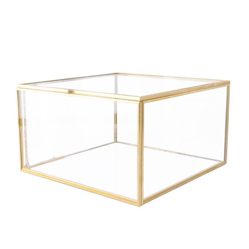 Nhà kính vuông, hộp trang sức, hộp kỷ niệm (DG-88)