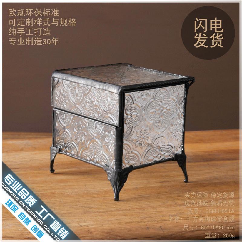 Chậu Đa Giác DG-45 Hộp gỗ trang trí trang sức phong cách Âu cổ để lưu trữ nhỏ