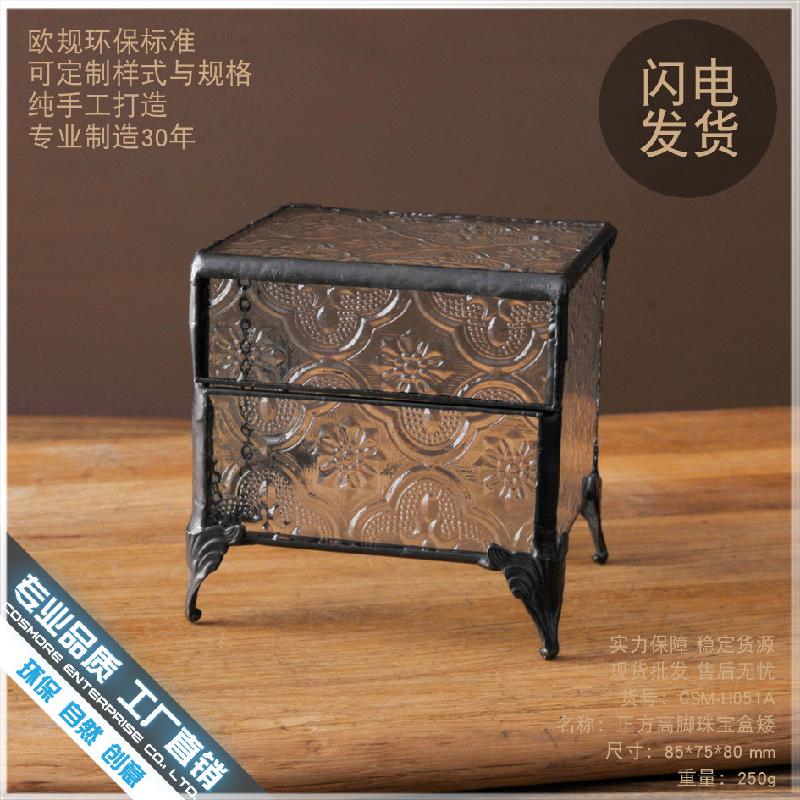 Chậu Đa Giác DG-45 Hộp gỗ trang trí trang sức phong cách Âu cổ để lưu trữ nhỏ