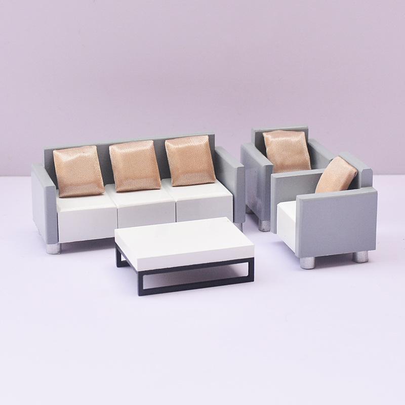 Mô hình nội thất giường sofa bàn ghế 1/30 (JY-158)