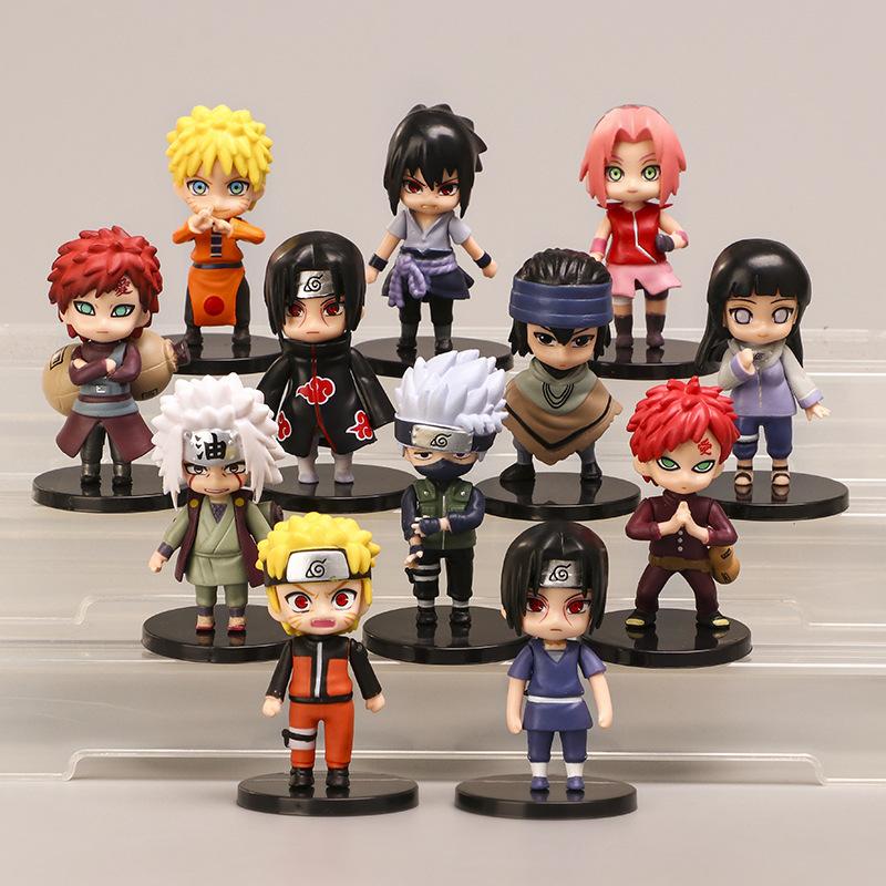 12 mẫu bộ đồ chơi Hỏa Diệu của Naruto: Kakashi, Orochimaru, Iruka, Jiraiya, Sakura, Chōji, Shikamaru, Ino, Kiba, Neji, Hinata, Tenten. ZZ-795