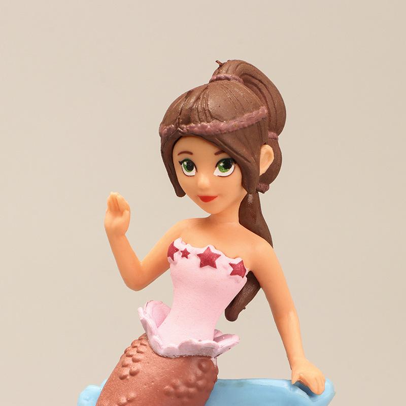 5 Mẫu, bộ đồ chơi công chúa hoạt hình, phụ kiện hoạt hình, cô gái đẹp như cá, đồ chơi trái cây và trang trí. ZZ-783