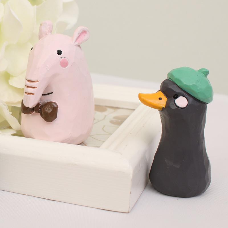 Chậu Cây Resin Que cắm hoa resin DIY chủ đề rừng, phụ kiện chậu cây mọng nước và tiểu cảnh (RG-278)