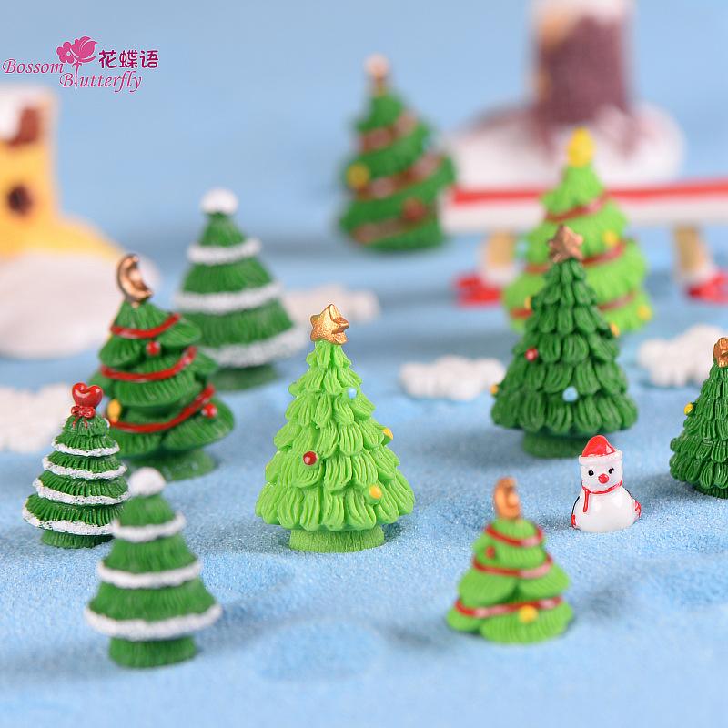 Tiểu cảnh cây thông Noel, trang trí nhà dễ thương mini (ZC-119)