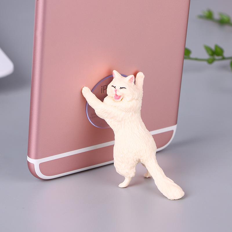 Mèo con bọt hút cùng kiểu với Weibo, đồ chơi con mèo cứu hộ đỡ điện thoại quà tặng sáng tạo. ZZ-9