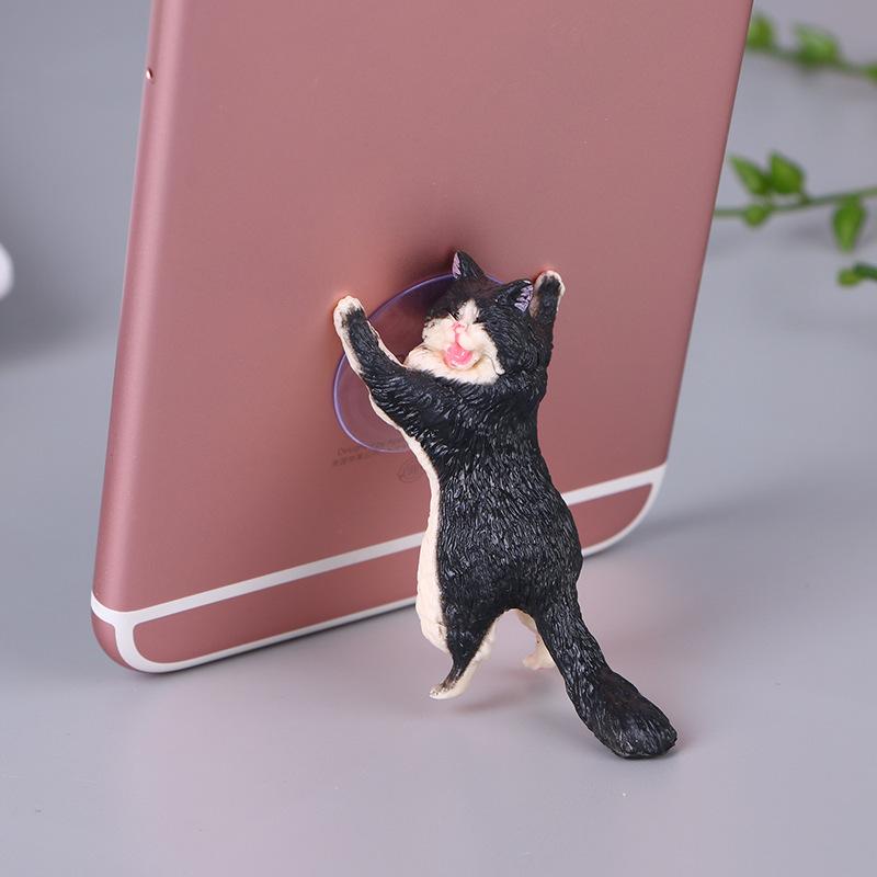 Mèo con bọt hút cùng kiểu với Weibo, đồ chơi con mèo cứu hộ đỡ điện thoại quà tặng sáng tạo. ZZ-9