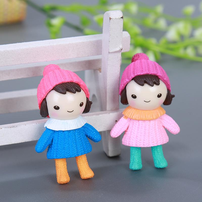 4 Mẫu, áo len mùa đông cho bé gái, đồ chơi DIY ZZ-941