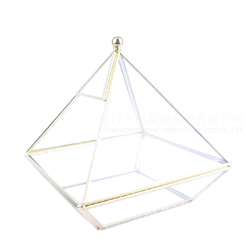 Chậu Đa Giác DG-226 Mạch điện phủ đá kim cương bụi thủy tinh, hoa thời đời, thịt cây, chén độc đáo, sỉ