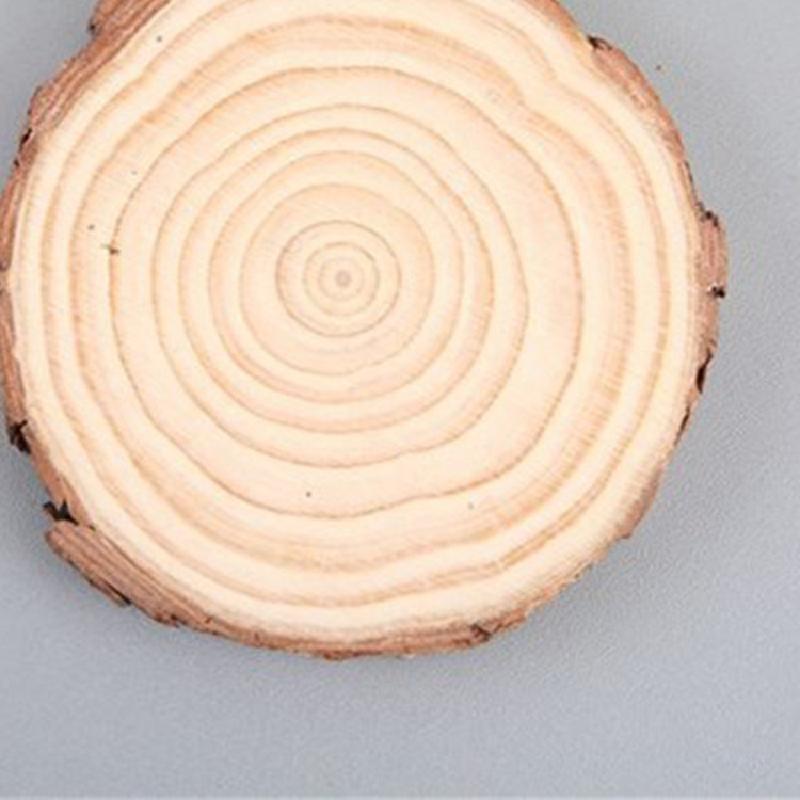 Gỗ thông tròn dăm gỗ tròn tự làm dăm gỗ tròn giáo dục sớm cho trẻ em sáng tạo dăm gỗ tròn loog tranh vẽ (GL-5)