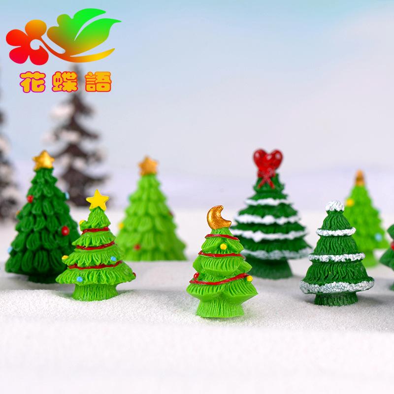 Tiểu cảnh cây thông Noel, trang trí nhà dễ thương mini (ZC-119)