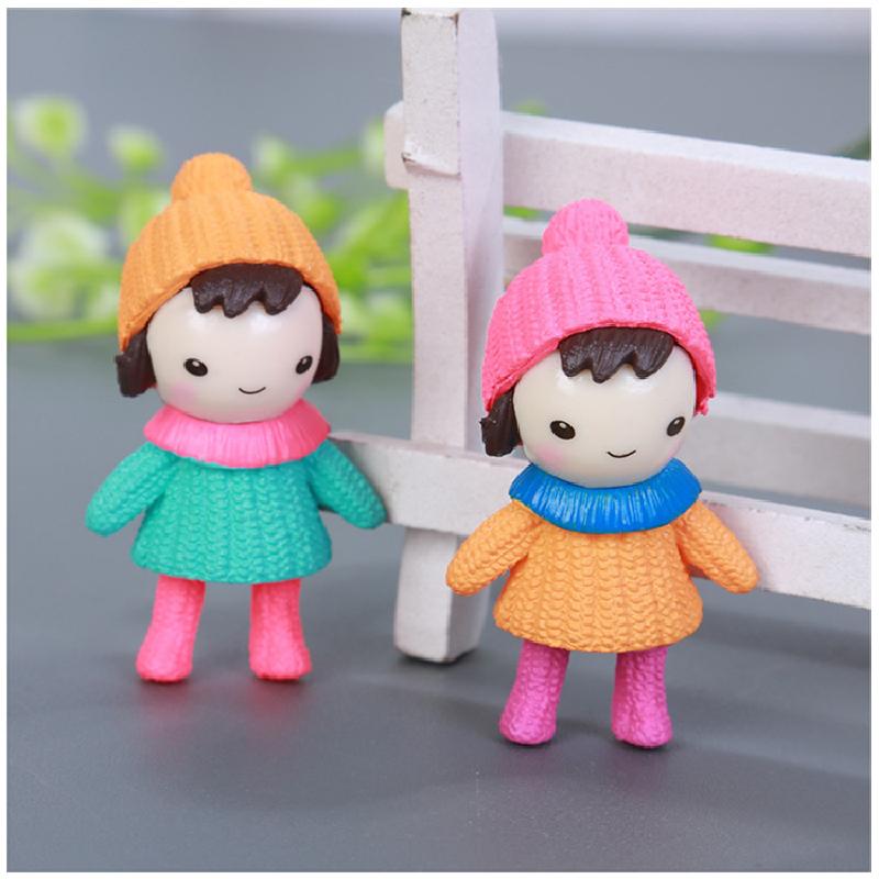 4 Mẫu, áo len mùa đông cho bé gái, đồ chơi DIY ZZ-941