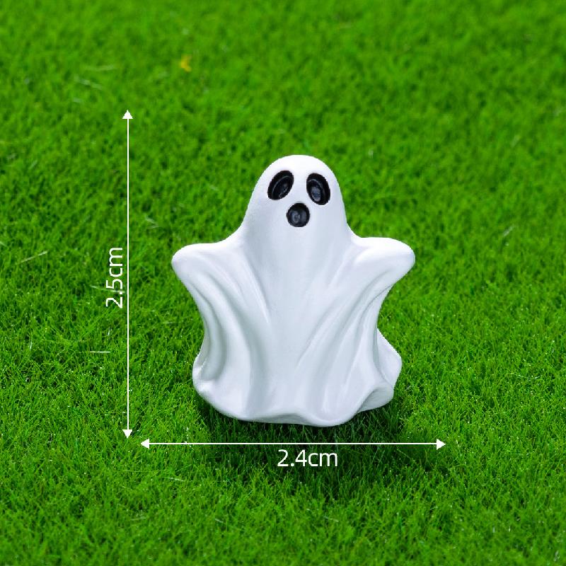 Tiểu cảnh Halloween, bí ngô ma, trang trí DIY mini (ZC-80)