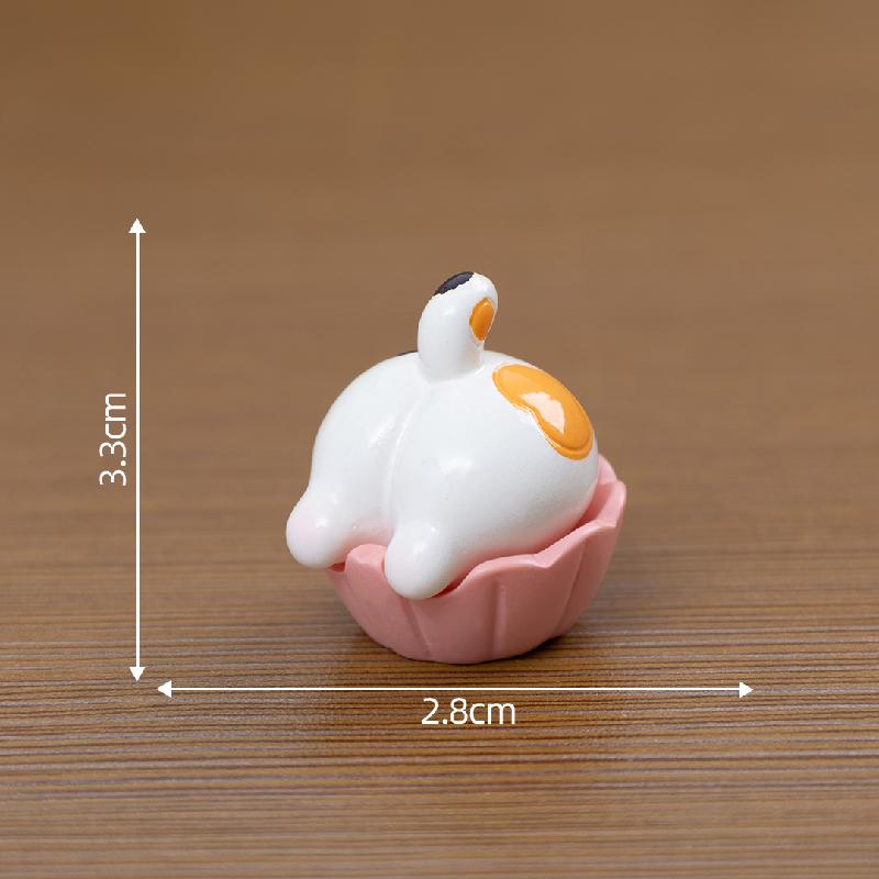 Tiểu cảnh bánh pp DIY, phụ kiện tiểu cảnh mini bàn treo resin đáng yêu, cute (ZC-1080)