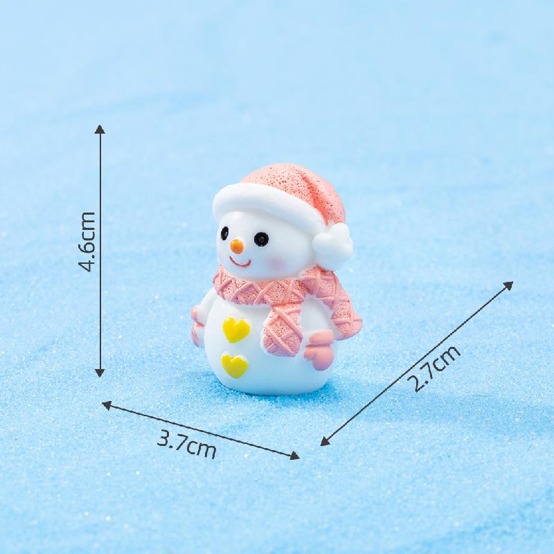 Tiểu cảnh Noel, ông già Noel, người tuyết cho quả cầu (ZC-79)