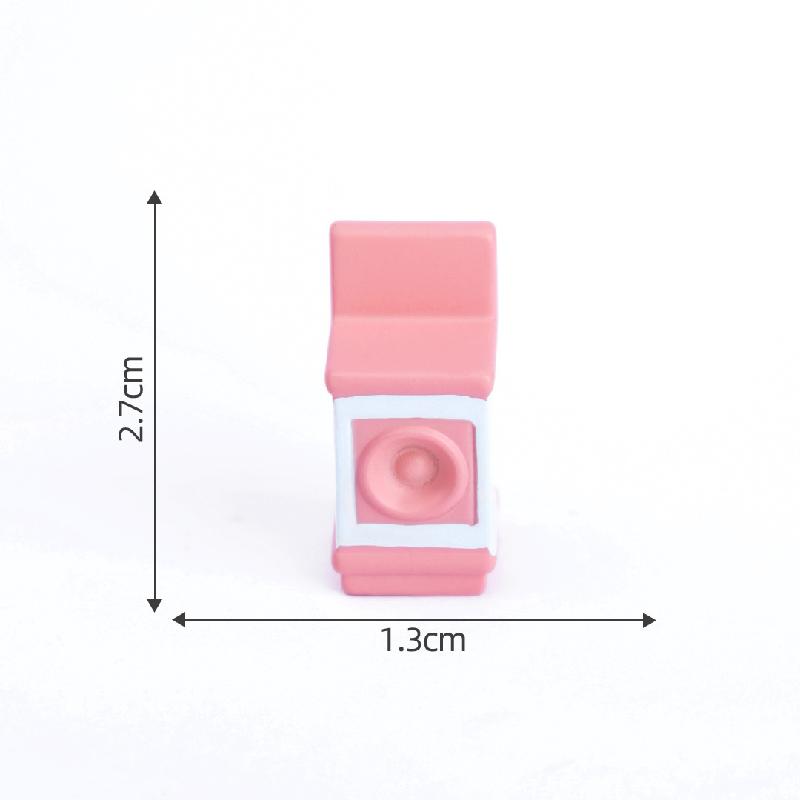 Tiểu cảnh phòng ngủ màu hồng dễ thương, búp bê DIY, phụ kiện bàn mini tiểu cảnh (ZC-170)