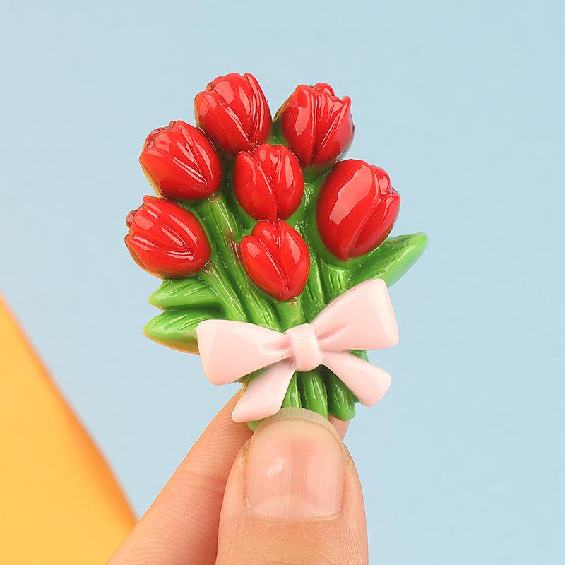 Charm bó hoa DIY trang trí điện thoại (FF-493)