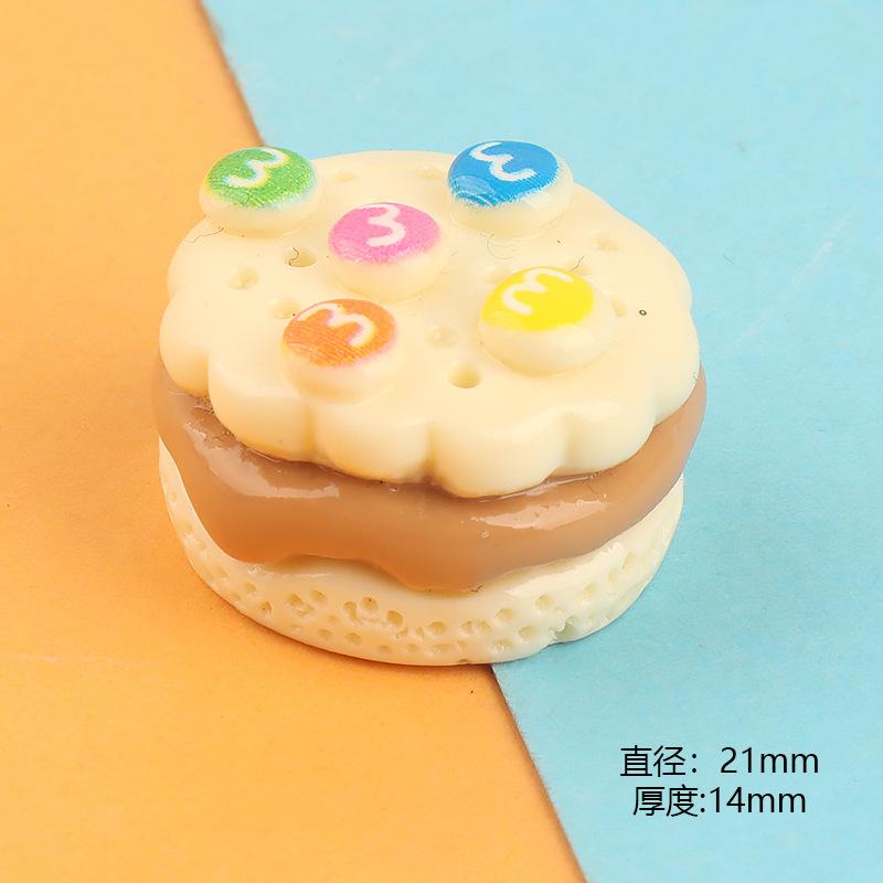 Charm M&M & bánh ngọt DIY trang trí vỏ điện thoại (FF-502)