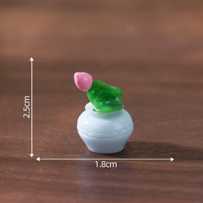 Tiểu cảnh rượu đào giả, bộ dụng cụ ủ rượu búp bê DIY, phụ kiện bàn mini sáng tạo (ZC-118)