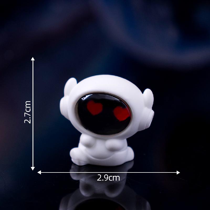 Tiểu cảnh robot phi hành gia DIY, phụ kiện tiểu cảnh mini treo bàn đáng yêu (ZC-1108)