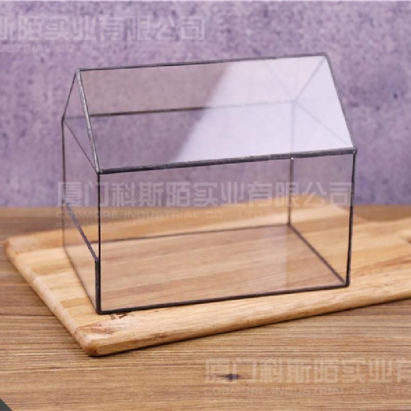 Chậu Đa Giác DG-89 Cửa sổ kính lớn có hoa, cây thực vật mọc tả, cảnh quan nhỏ của thịt mọc, hộp hoa bền vĩ đều