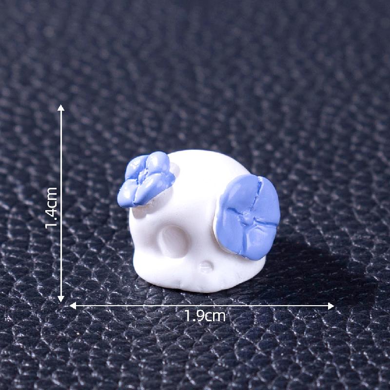 Tiểu cảnh Halloween: sọ, lễ hội DIY, phụ kiện bàn tiểu cảnh mini đáng yêu (ZC-271)