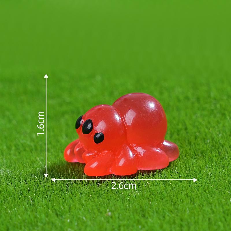 Tiểu cảnh nhện phát sáng DIY, phụ kiện tiểu cảnh mini resin blind bag đáng yêu (ZC-1138)