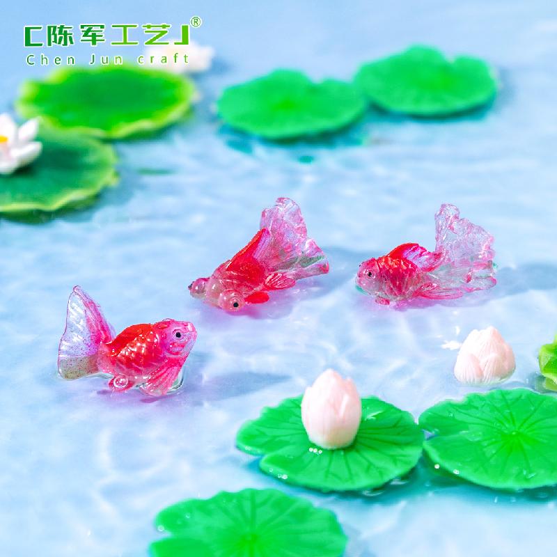 Phụ Kiện Tiểu Cảnh Cá phong thủy ngọc bích mini trang trí bể cá (PK-742)