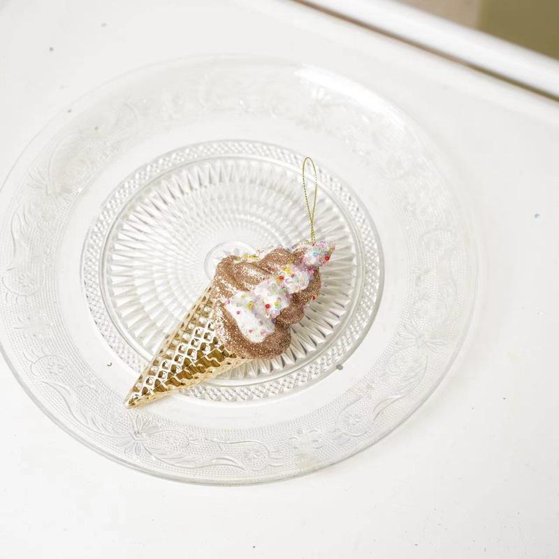 Trang Trí Noel Bộ trang trí Peacetime Giáng Sinh màu vàng sang trọng, phụ kiện cây thông Noel, decor nhà cửa Noel