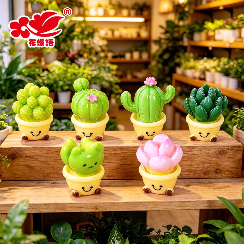 Phụ Kiện Nhỏ Xinh Sen đá & xương rồng mini (NX-169)