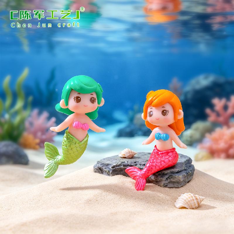Nàng Tiên Cá Mini Trang Trí Hồ Cá (PK-244)