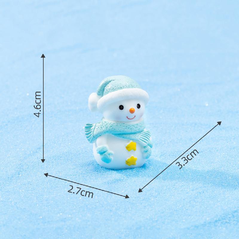 Tiểu cảnh Noel, ông già Noel, người tuyết cho quả cầu (ZC-79)
