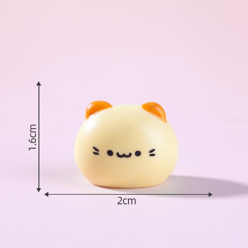 Tiểu cảnh mèo cookie DIY, phụ kiện tiểu cảnh mini bàn garden resin đáng yêu cute (ZC-1399)