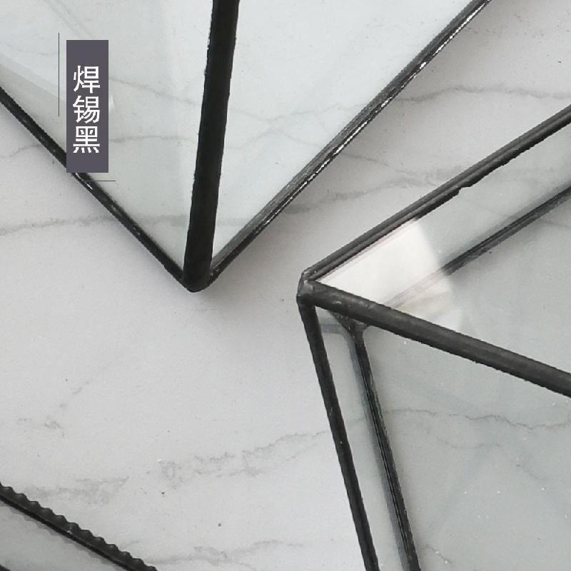 DG-17 Hộp kính bảo vệ trang sức, hộp kính nhựa bằng năm góc