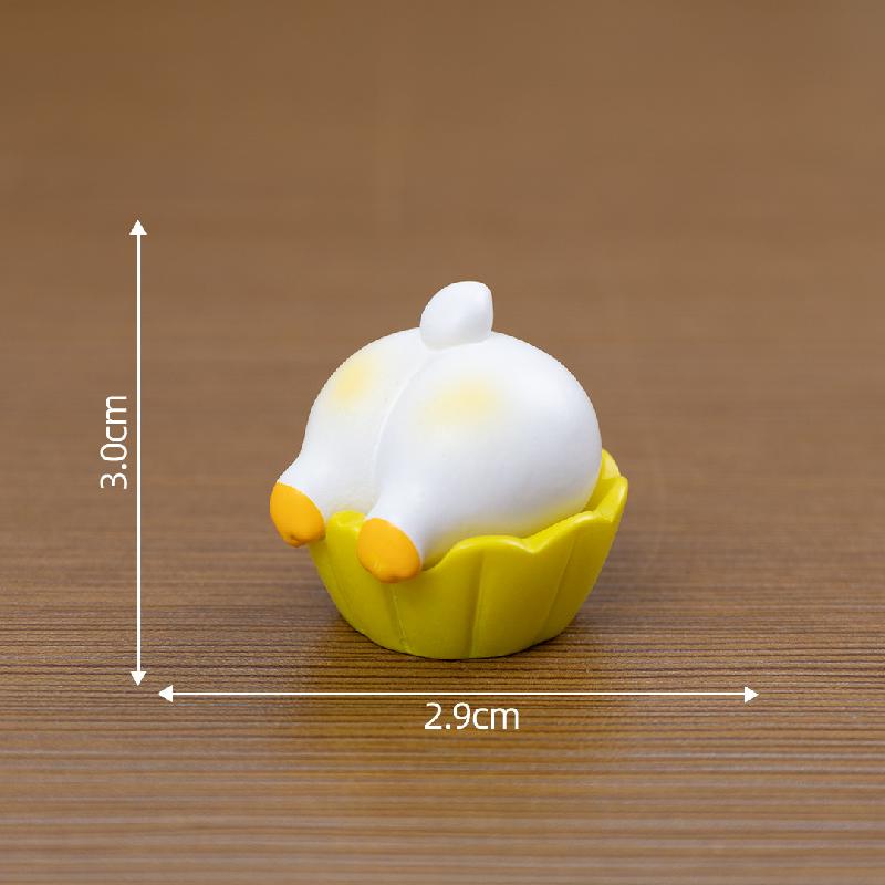 Tiểu cảnh bánh pp DIY, phụ kiện tiểu cảnh mini bàn treo resin đáng yêu, cute (ZC-1080)