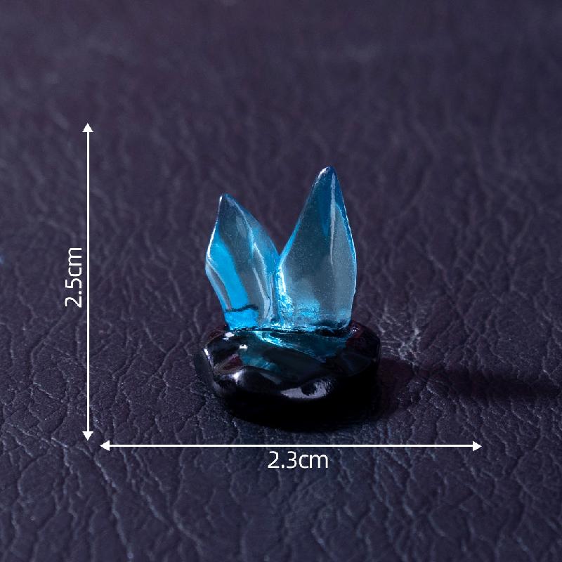 Tiểu cảnh rồng lửa phát sáng, búp bê DIY, phụ kiện resin tiểu cảnh mini đáng yêu (ZC-607)