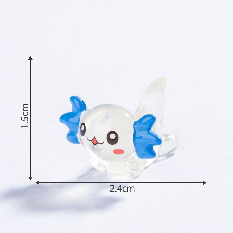 Khủng long sáu sừng phát sáng trang trí bể cá DIY (ZC-715)