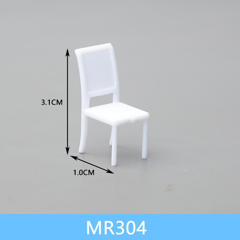 Bộ Bàn Ghế Mini Mô Hình Nội Thất Tỷ Lệ 1:30 (MH-269)
