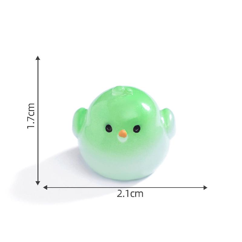 Tiểu cảnh chim hạt mạ lớn DIY, phụ kiện tiểu cảnh mini resin garden treo bàn đáng yêu cute (ZC-1463)