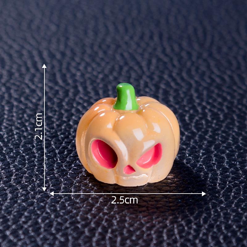 Quái vật Halloween và bí ngô mini - phụ kiện trang trí DIY cho nhà búp bê, mô hình nhỏ dễ thương xuất khẩu (ZC-1409)