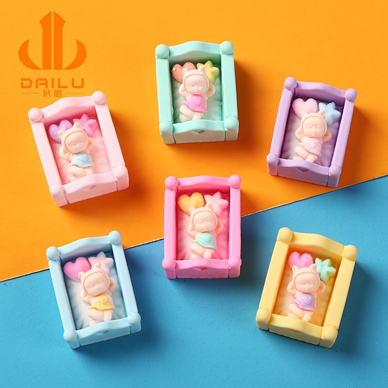 Charm nôi DIY trang trí vỏ điện thoại (FF-443)