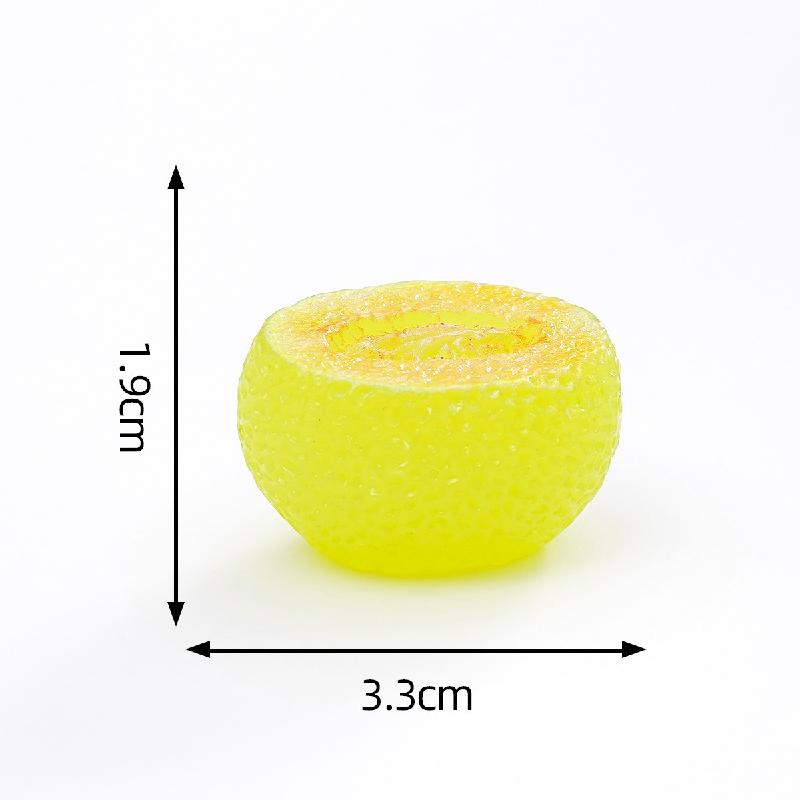 Tiểu cảnh trái cây phát sáng: dưa hấu, thanh long DIY, phụ kiện tiểu cảnh mini (ZC-654)