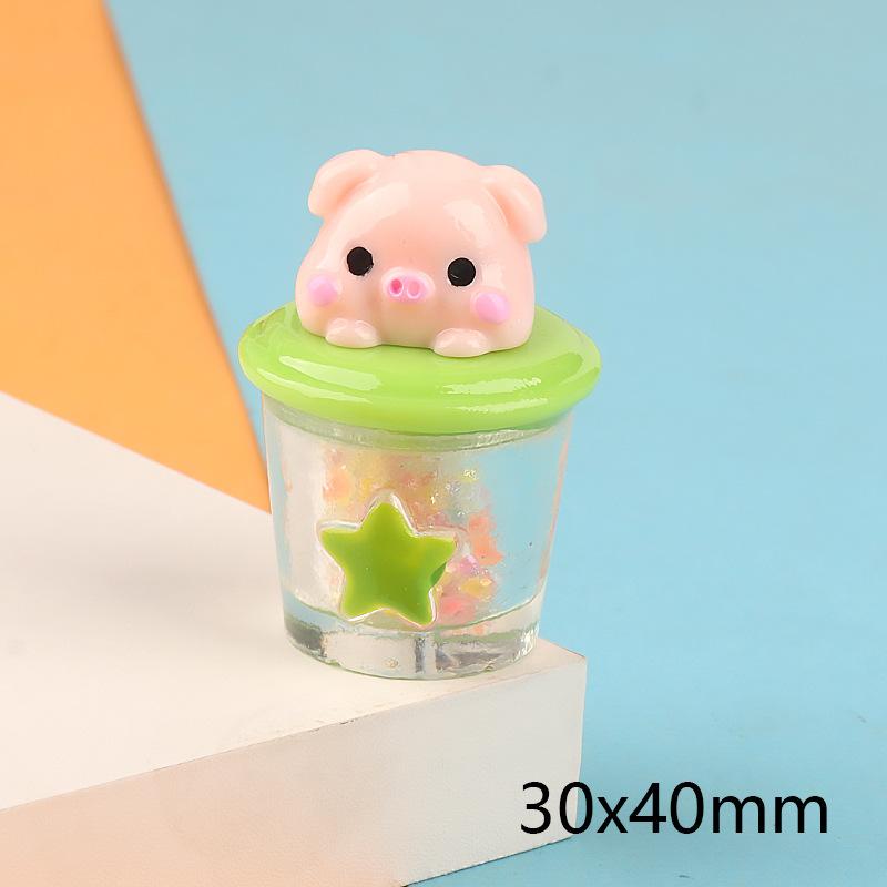 Charm ly nước động vật phát sáng DIY trang trí (FF-477)