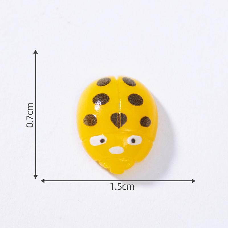 Tiểu cảnh bọ cánh cam phát sáng, sân vườn DIY, phụ kiện bàn tiểu cảnh mini đáng yêu (ZC-496)