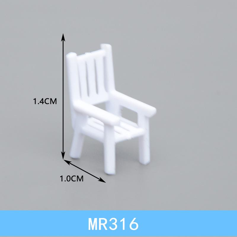 Bộ Bàn Ghế Mini Mô Hình Tỷ Lệ 1:50 (MH-17)