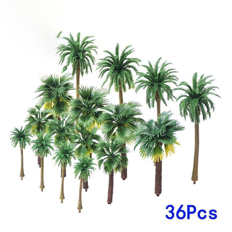Mô hình Cây dừa Cây cọ set 36 cây (JY-238)