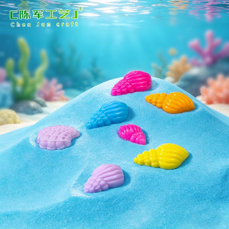 Phụ Kiện Tiểu Cảnh Ốc biển resin DIY trang trí điện thoại phong cách biển (ZC-648)