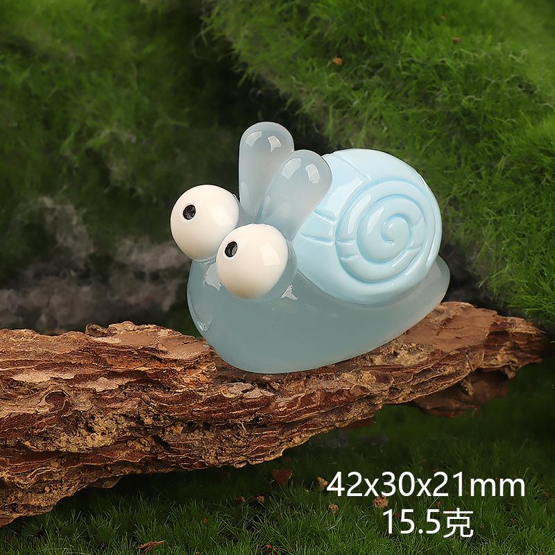 Charm ốc sên phát sáng DIY trang trí chìa khóa (FF-57)