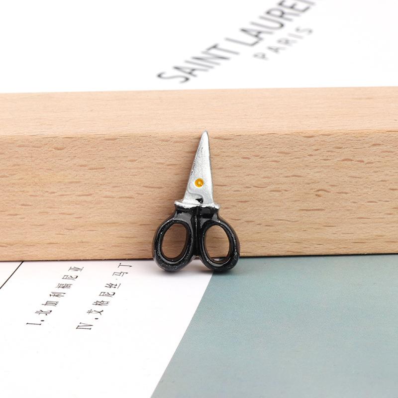 Charm kéo đen DIY trang trí vỏ điện thoại (FF-376)
