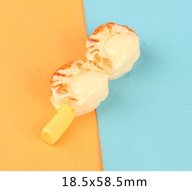 树脂食完摆件仿真烤串趣味微缩食完 冰箱贴摆件过家家食完批发