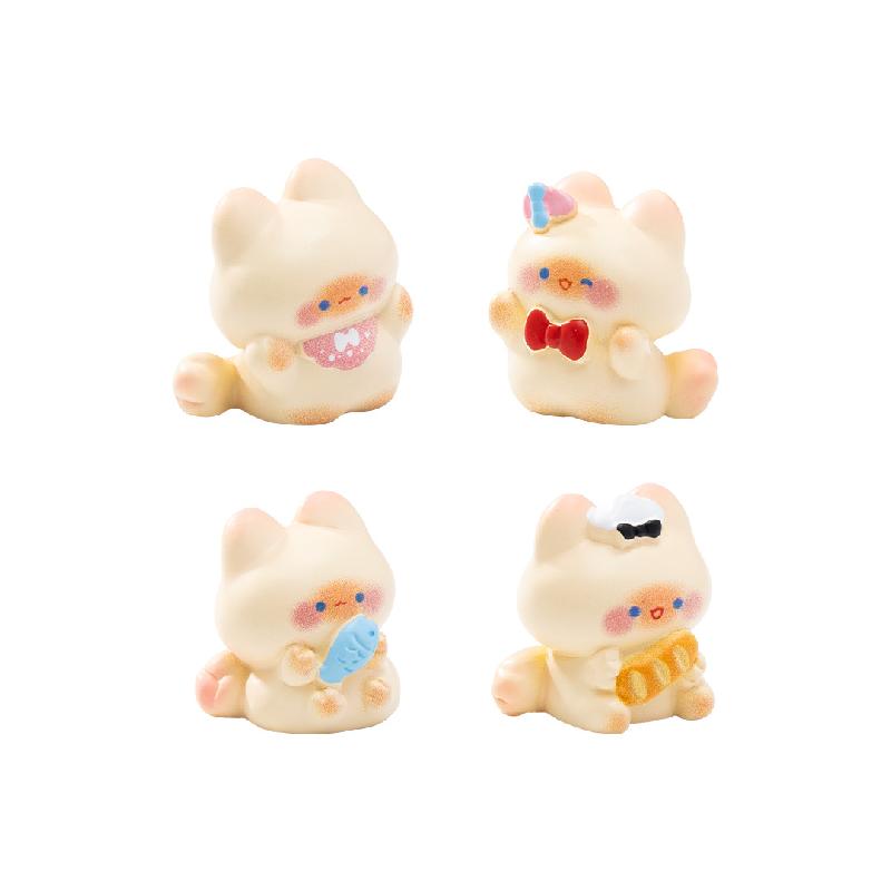 Mèo Xiêm mũm mĩm mini trang trí nhà búp bê (PK-711)